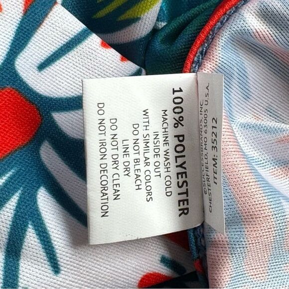 Margaritaville Run Floral Tropical Athletic Running Top Women’s Large L - Picture 6 of 7